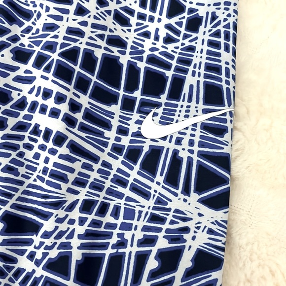 NWOT NIKE PRO BLUE COMPRESSION TIGHTS LEGGINGS - Picture 3 of 5